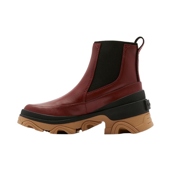 Sorel NIB Brex Chelsea Waterproof Boot Spice/Black Women’s Size 8 - Picture 4 of 8